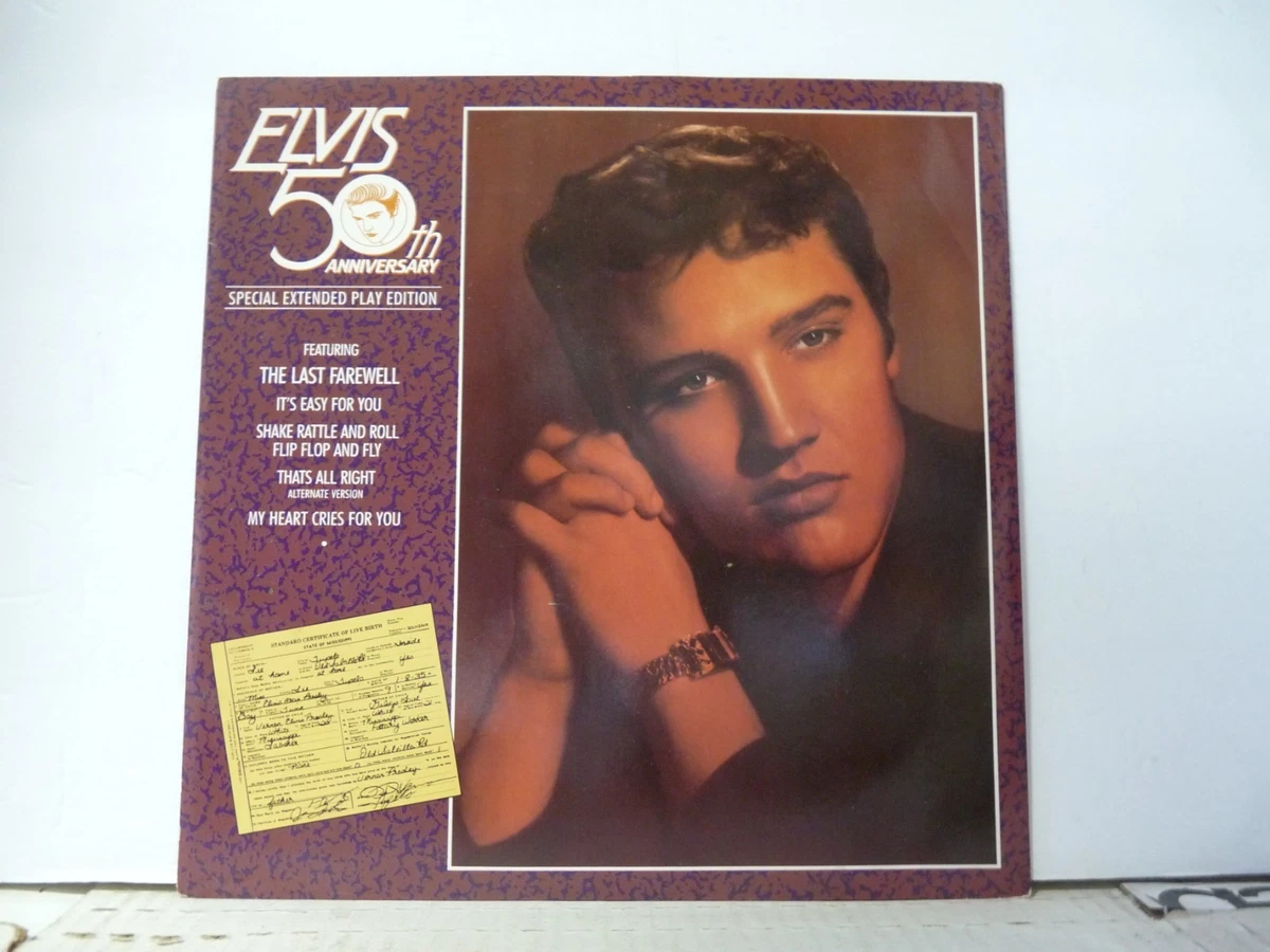 Elvis Presley EP 33 RPM Speed Vinyl Records Just Listed 2026