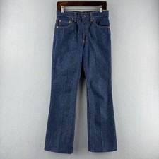 Vintage Levis Jeans Mens 29x30 Fits 29x27 Dark 517 Bootcut 80s Made in USA