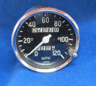 TRIUMPH T120C 1965 VDO SPEEDO ONE YEAR ONLY RARE WORKING
