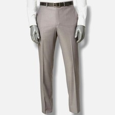 Kenneth Cole Reaction Men's Gray Ready Flex Slim Fit Suit Pants Size 31W 32L
