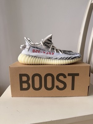 adidas Yeezy Boost 350 V2 Zebra White/Core Black/Red 2017 CP9654