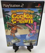 Sony Playstation 2 PS2 The Adventures Of Cookie & Cream Cleaned And Tested