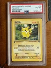 1999 POKEMON JUNGLE 1ST ED #60 PIKACHU PSA 4