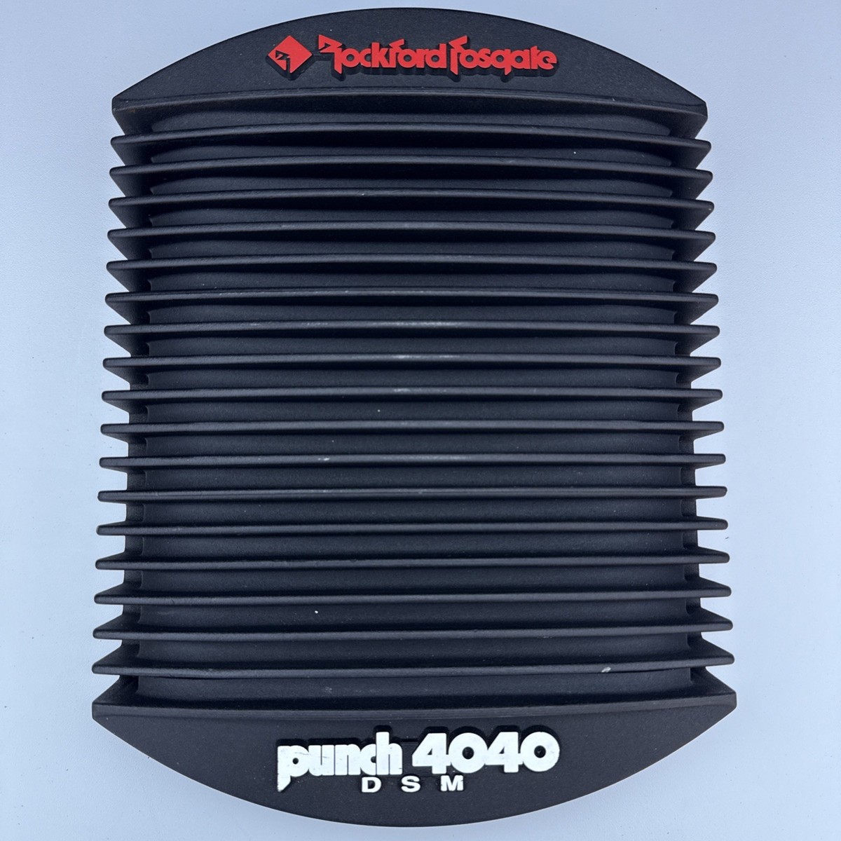 Rockford Fosgate Punch 4040 DSM 4ch Amplifier – With Rare End Caps
