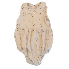 Rylee + Cru Lyla Romper Starburst Toddler Onepiece Size 2-3 Years