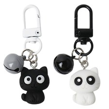 Cat Bag Charm Keychain Key Ring Car Charm Keyring Pendant Cute Kitten Hangings