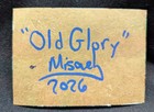 Aceo Original 2.5"By 3.5" Hand Painted, American Flag, 250 Years, OOAK, Misael  — photo 4