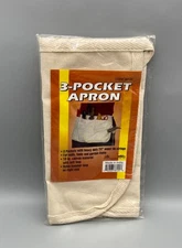 Canvas 3 Pocket Tool Apron Harbor Freight Item 38125, Multi-Use NEW