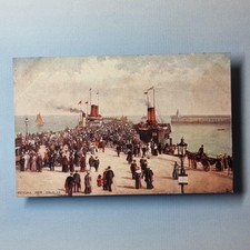 Douglas Postcard C1910 Iom Steam Packet Ferry Victoria Pier Tuck Oilette