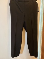 Tommy Hilfiger Women's Sloane Ankle Dress Pants Pink, Size 16
