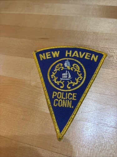 New Haven Connecticut Police Patch Used 