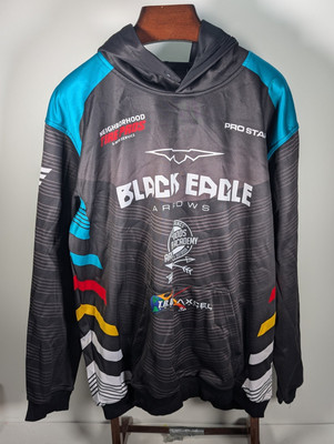 Black Eagle Arrows Pro Staff Competition Hoodie - Sz XXL - TRU BALL Afro Archery