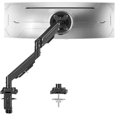  Ultrawide Monitor Arm for 17-43 inch Curved Screen, Holds up to 33 lbs, Single