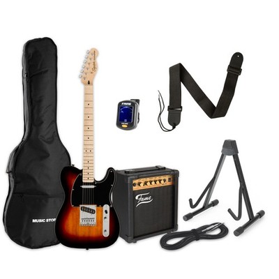 Squier Affinity Tele MN 3TS + MA 15 - E-Gitarren Anfänger Set