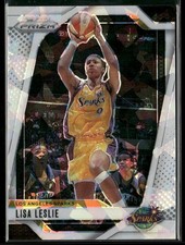 2024 Panini Prizm WNBA Lisa Leslie #98 White Cracked Ice /35 HOF BB1665