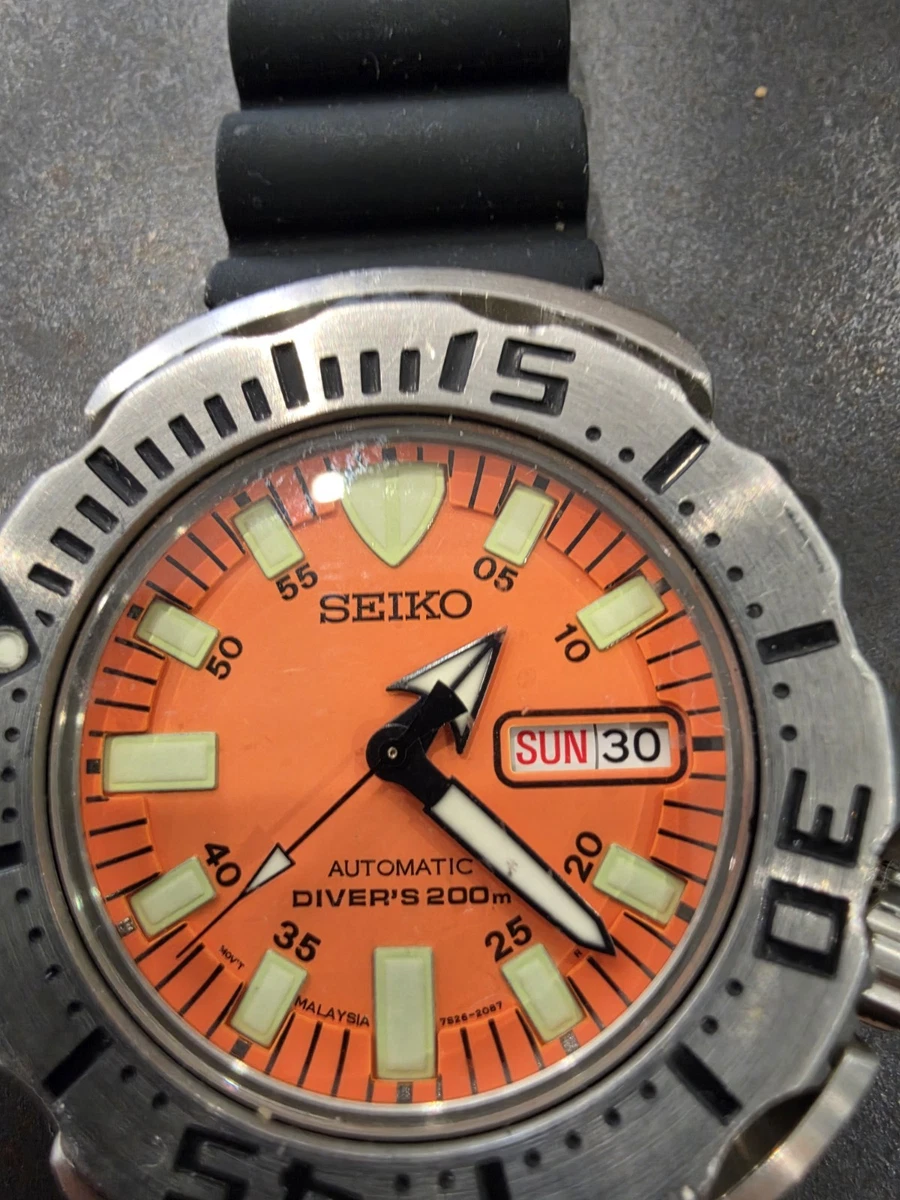 Seiko Diver Mechanical (Automatic) 200 m (20 ATM) Water Resistance
