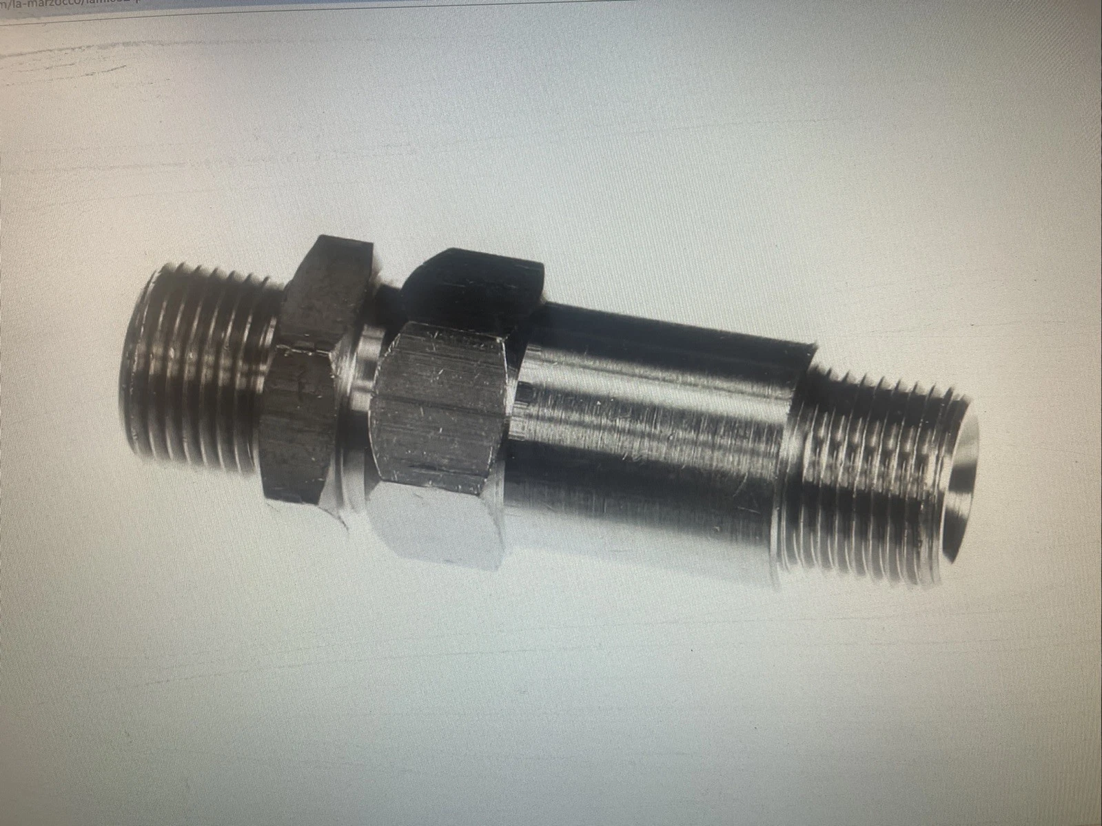 La Marzocco L032/P Check Valve, Treated, G3/8M, L032/P.01 NEW OEM.