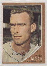 1962 Topps Wally Moon (Portrait) #190 qp4