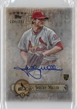 2013 Topps Five Star Retired and Active Player /386 Shelby Miller Auto 08i4