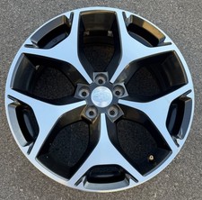 SUBARU FORESTER 2014-2018 FACTORY OEM BLACK MACHINED 18" ALLOY WHEEL RIM 68815