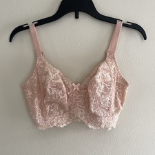 Panache Andorra Wire Free Lace Full Coverage Bra 5671 (Soft Blush) - 28FF