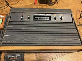 Vintage Atari CX-2600A Video Computer System Home Gaming System W/ 14 Games