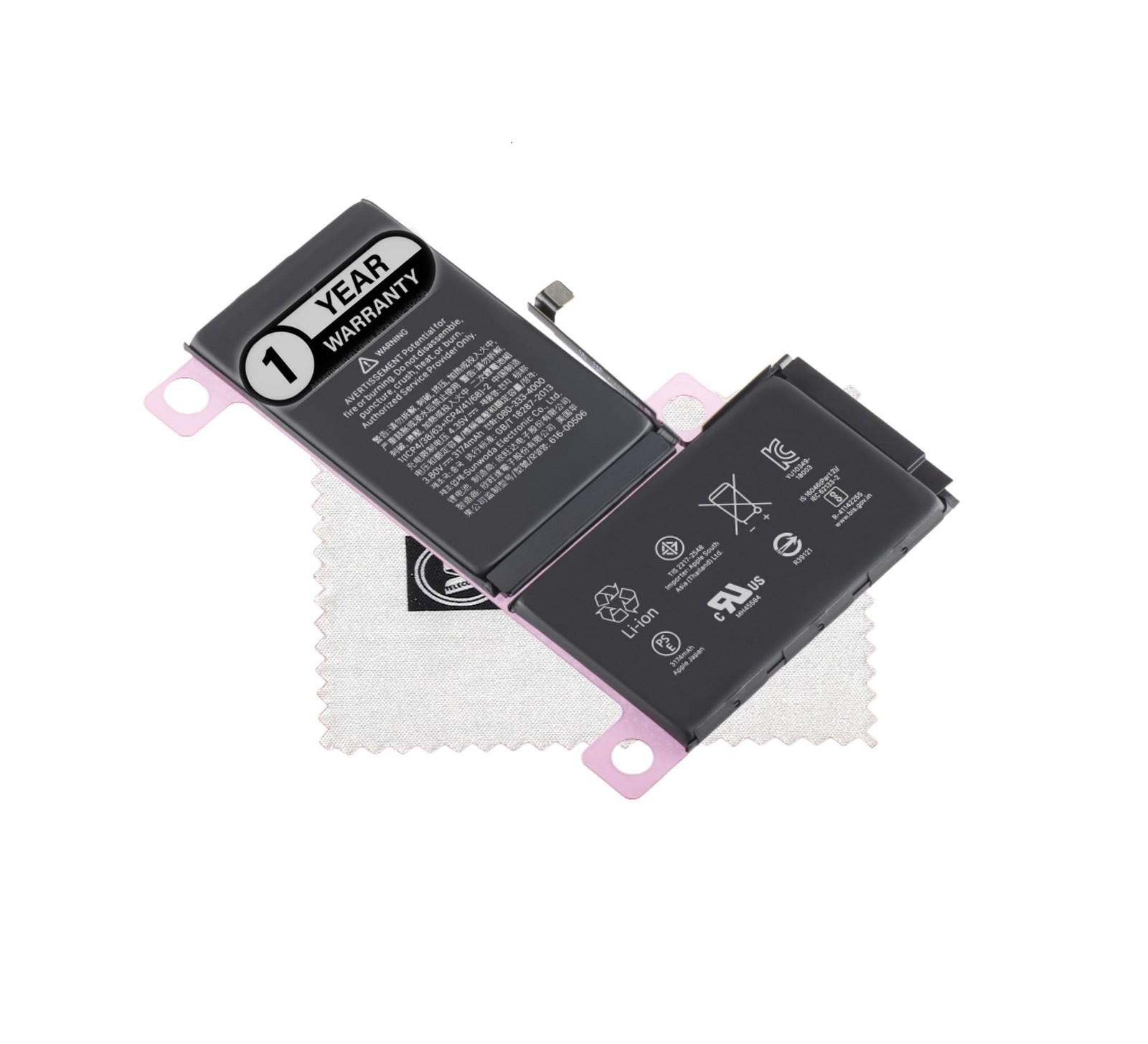 Batterie pour iPhone XS Max 3174 mAh pour tenir toute la journée