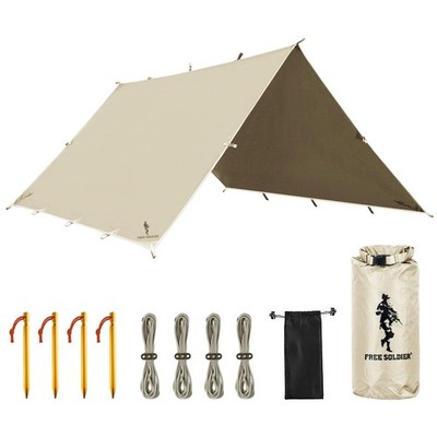 Waterproof Portable Tarp Multifunctional Outdoor Camping Traveling Awning