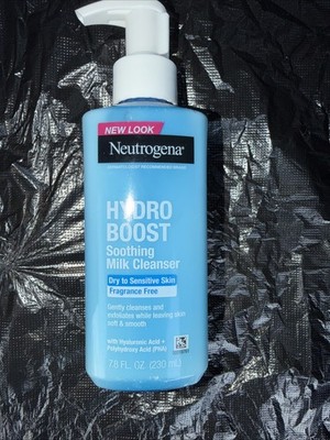 Neutrogena Hydro Boost Soothing Milk Facial Cleanser with Hyaluronic Acid 7.8oz
