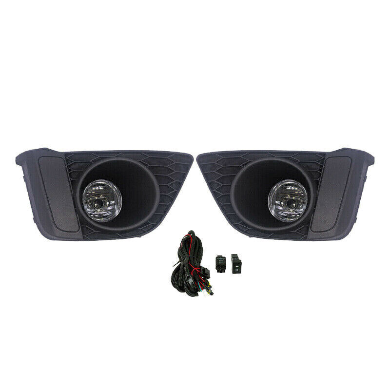 Halogen Fog Light Kit For Honda Fit Jazz 2014-2017 – With Wiring, Bulbs & Switch