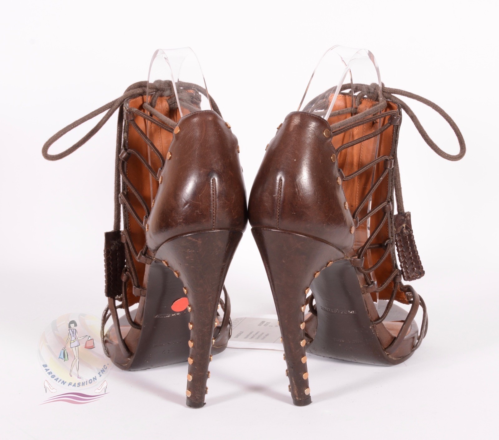 EMILIO PUCCI Leder Laser Cut Sandales Sz 9.5-10 US / 1235 41 EU 1235 / Pre-owned. 57b12c EMILIO PUCCI Leder Laser Cut Sandales Sz 9.5-10 US / 1235 41 EU 1235 / Pre-owned. 57b12c