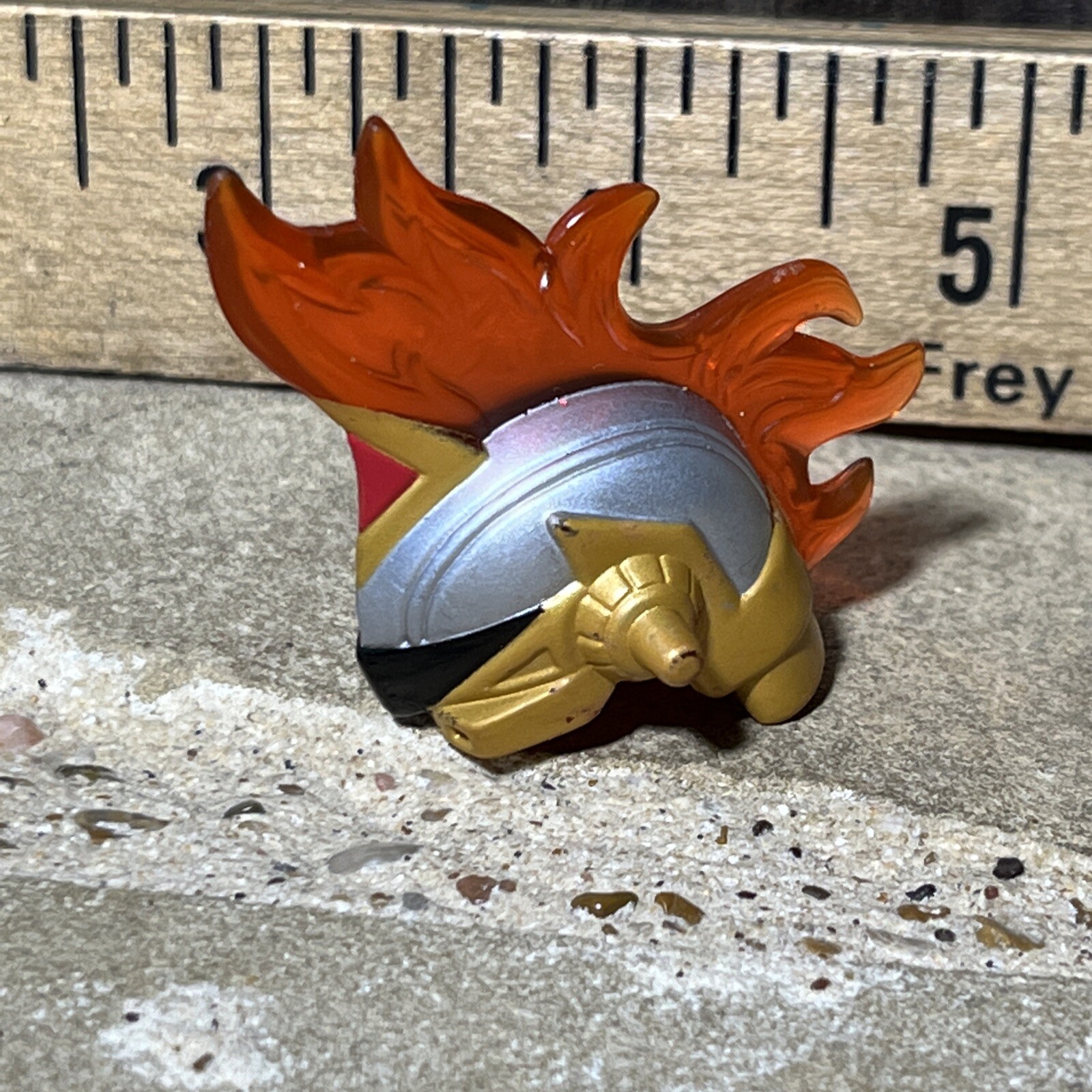 Power Rangers Time Force Red Battle Warrior Armor Helmet Part Piece Bandai 2000