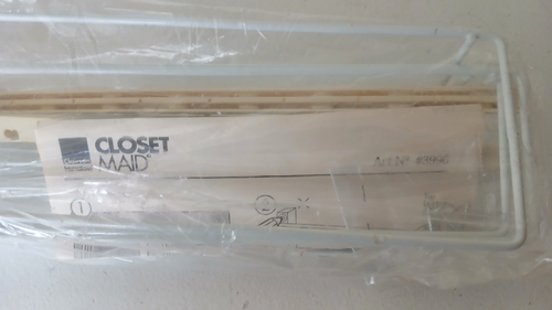 VTG 1995 ClosetMaid Inside Cabinet Spice Rack 12" x 15" x 3 3/4" #3996 White - Picture 10 of 11
