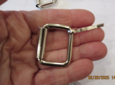 Silver Belt Buckles Tongue Pin Belt Buckle Fits For 1 1/4 Inches Belt