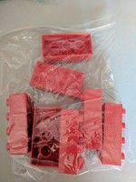 Lego Duplo Parts 2x2 Brick Lot Of 7 Red Lego Duplo Parts 2x2 Brick Lot Of 7 Red
