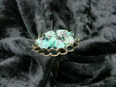 Steampunk by ReP: Off-SteamPunk Ring Chrysokoll