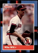 Mike Witt #86b 1988 Donruss
