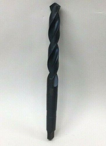 PTD 61/64" HSS Tapered Shank Drill Bit 6-1/2" Flute 11-1/4" OAL - 第 1/5 張圖片