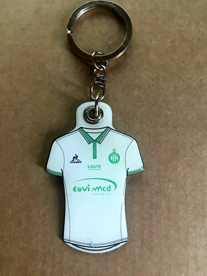 Football porte clés maillot ASSE St Etienne Loire Verts Green Angels Magic Fans - Photo 1/2