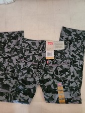 Levi's Slim Cargo Pant for Boys Grey Camo Sz 10 25x25 NWT 44