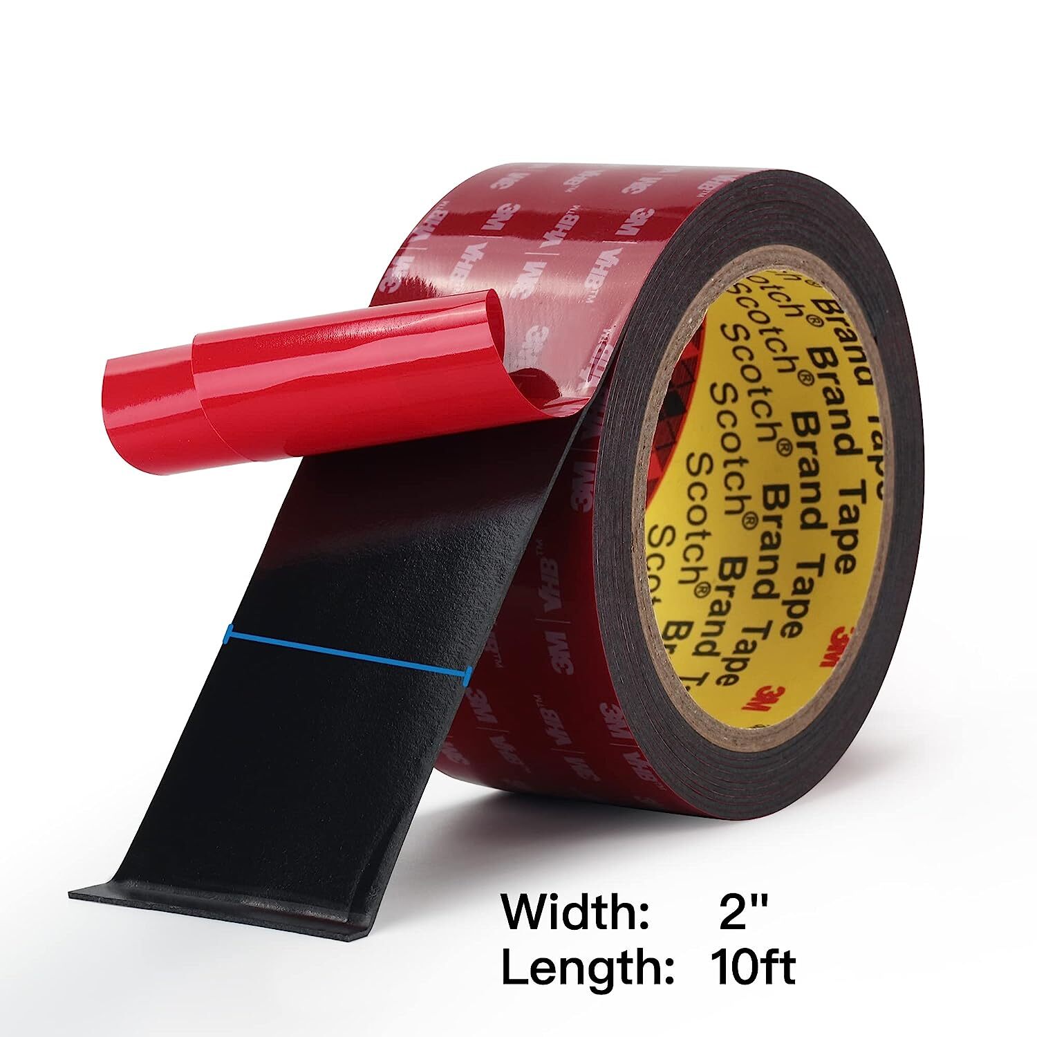 3M VHB 5925 Double Sided Tape Heavy Duty Mounting Tape for Car, Home