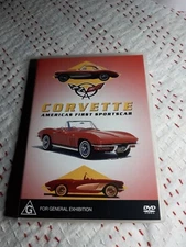 CORVETTE.Americas First Sports Car. Dvd.Reg 0.Vgc
