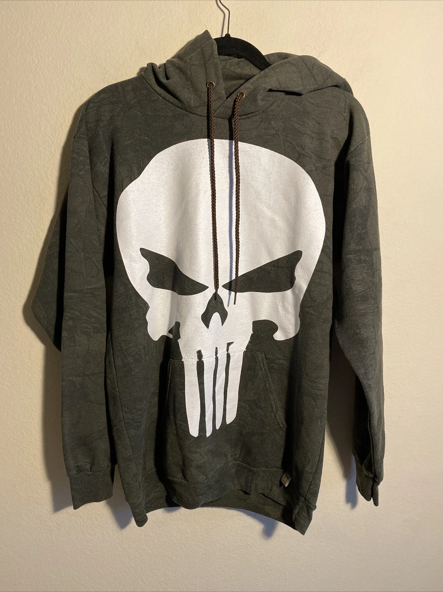 Warren Lotas Punisher Red Cloud Hoodie Size Medium eBay