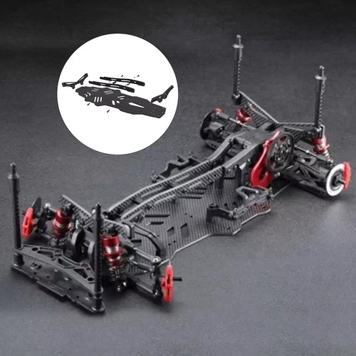 Carbon Fiber DIY Off Road For MST RMX2.0S 1/10 Drift Hex Nuts RC Car Upgrade K0l - Picture 4 of 10