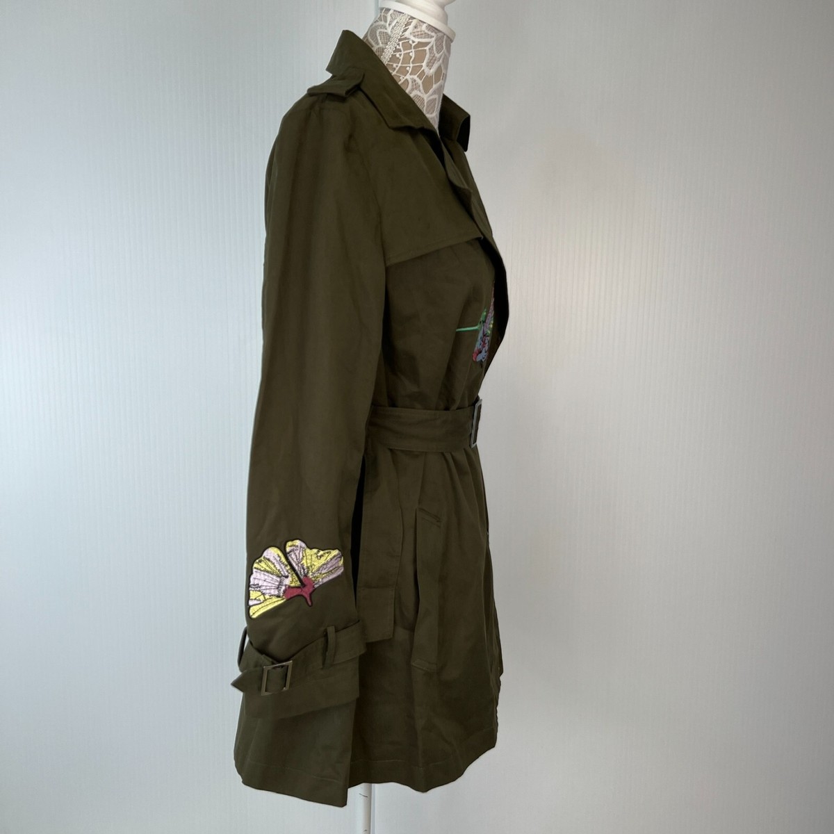 ジャケット・アウター Theory PFF TWILL STATEMENT TRENCH J Theory PFF TWILL STATEMENT TRENCH J COAT LONG LENGTH LINER