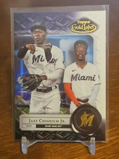 2022 Topps Gold Label Base Class 1 #83 Jazz Chisholm Jr. - Miami Marlins