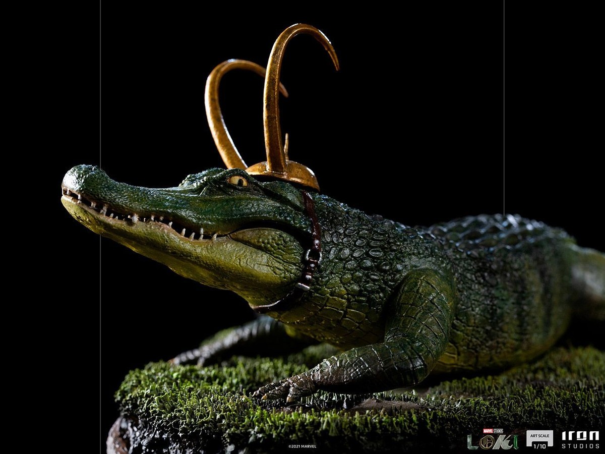 Iron Studios Marvel Loki Series Alligator Loki Art Scale Statue