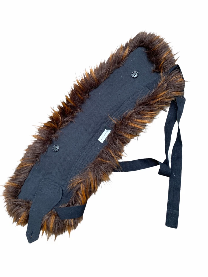 Bufanda/rebozo de piel sintética unisex Dries Van Noten Foto 4 de 4