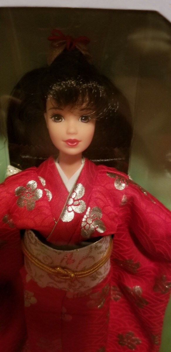 Hinaページ 1995 Happy New Year Japanese Barbie Mattel # 14024 New In