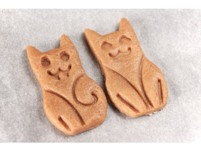 2x Mini Katze Katzen Plätzchen Gebäck Keksausstecher Glasur Fondant Backen Knete Küche